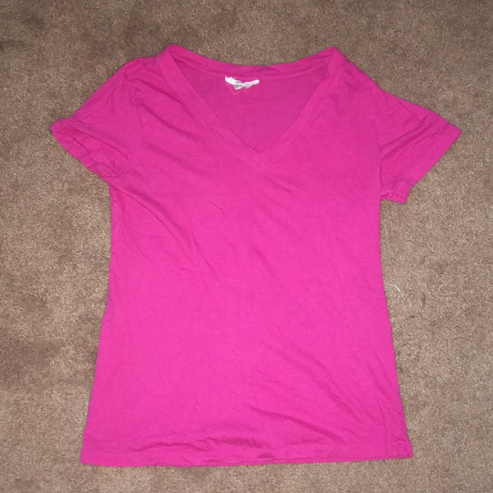 Pink Forever 21 V-neck